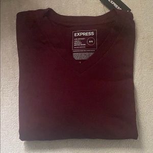Express Slim Fit V-Neck M Tall